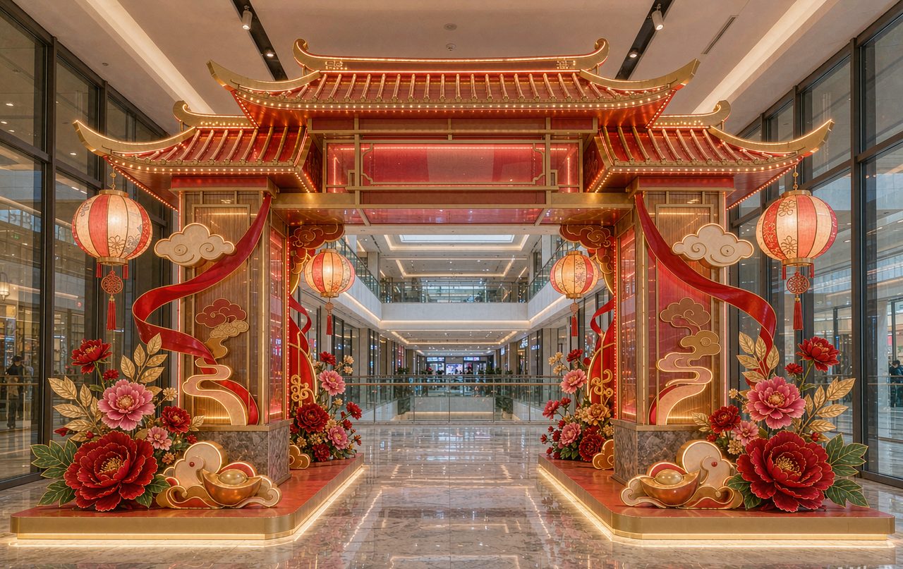 门头彩楼