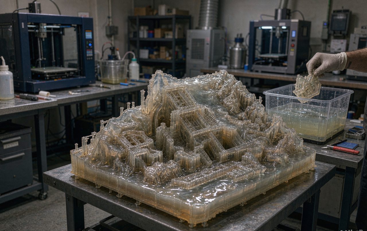 无锡3D 打印 · 表面硬化强化母模实景