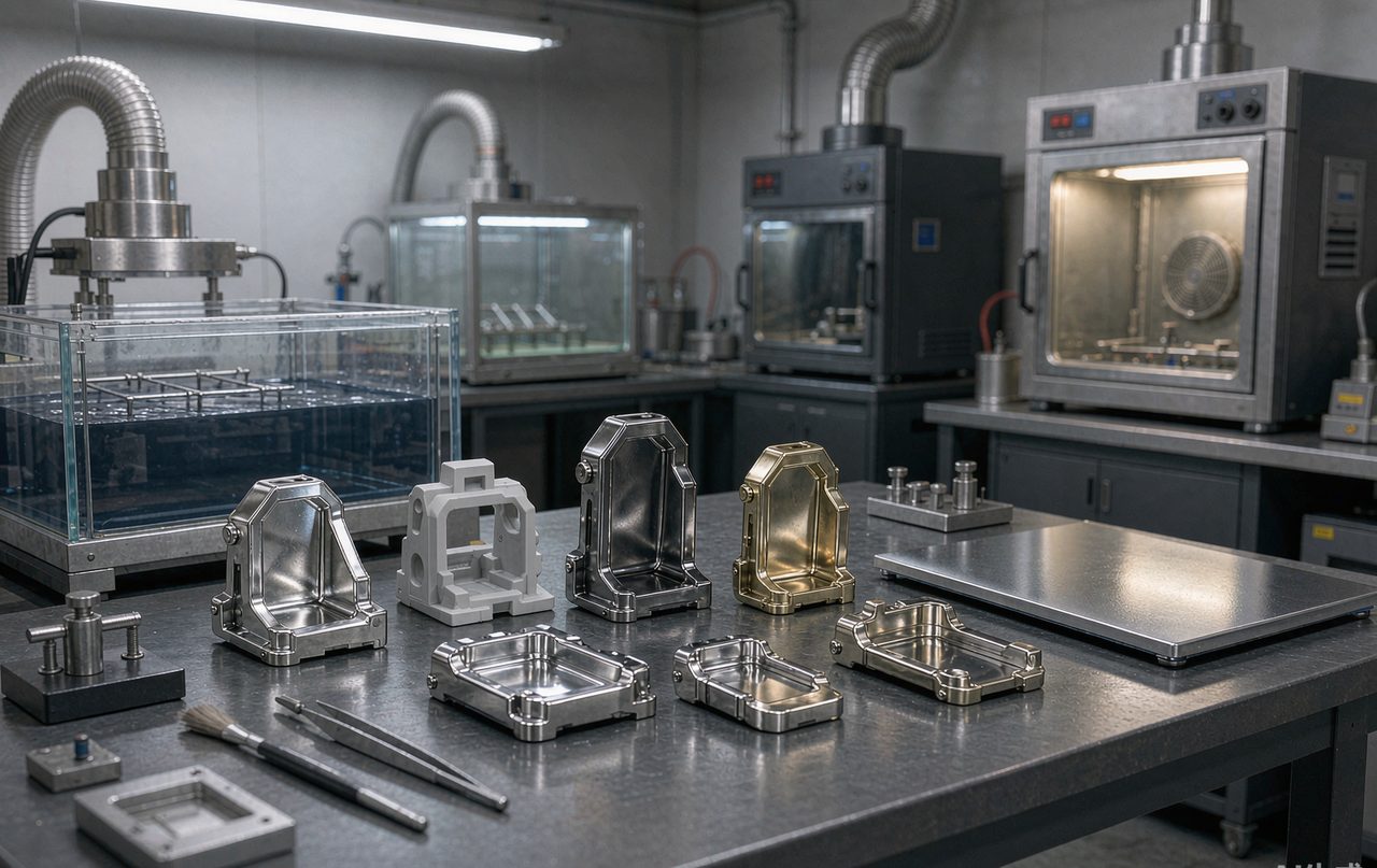 贵阳3D 打印 · 电镀与金属化实景