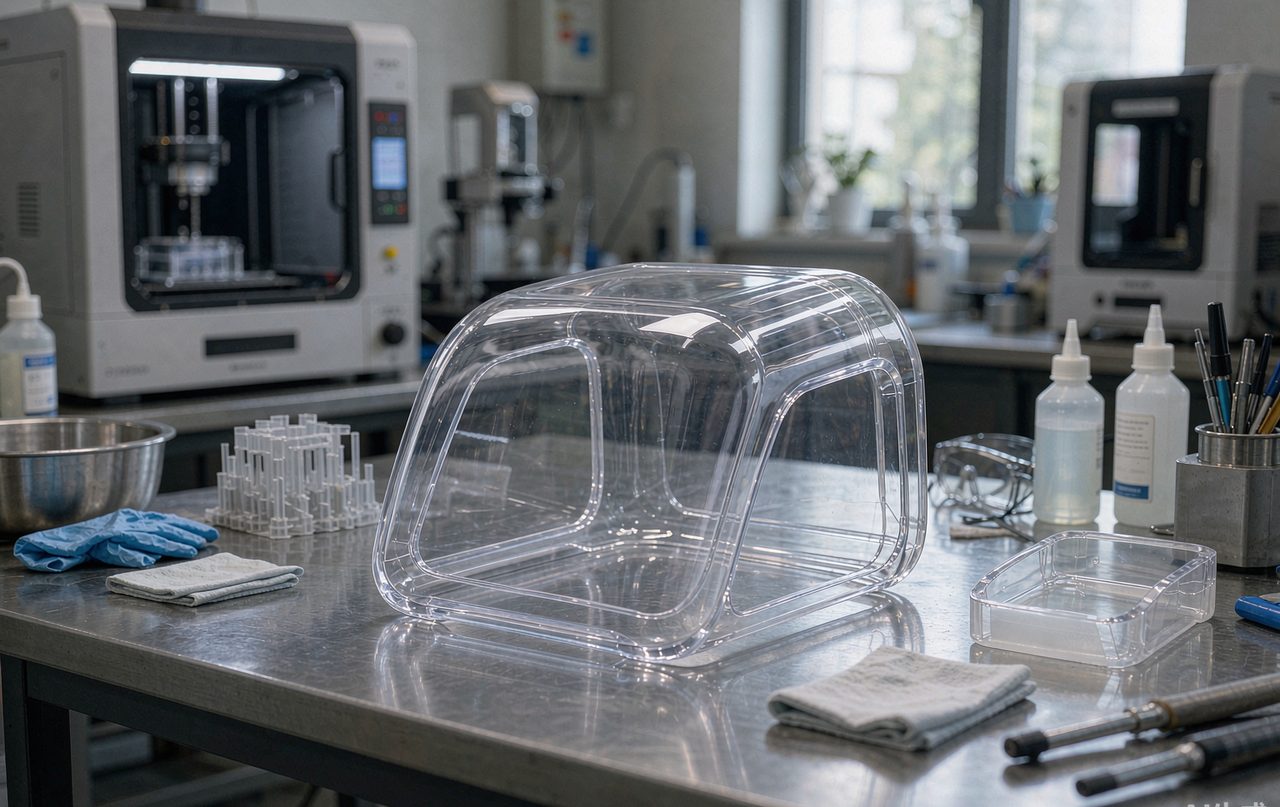 芜湖3D 打印 · 透明件打样实景