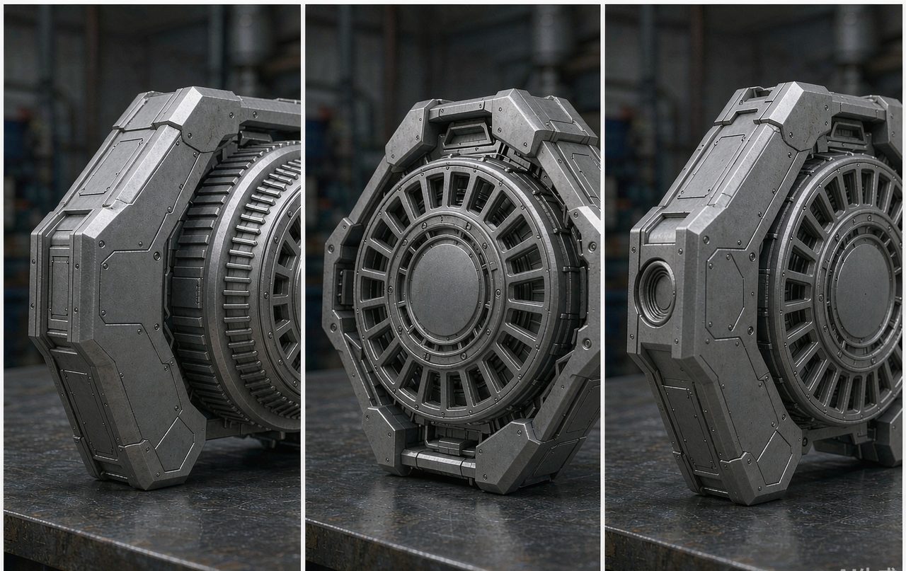 3D 打印 · 三视图照片建模