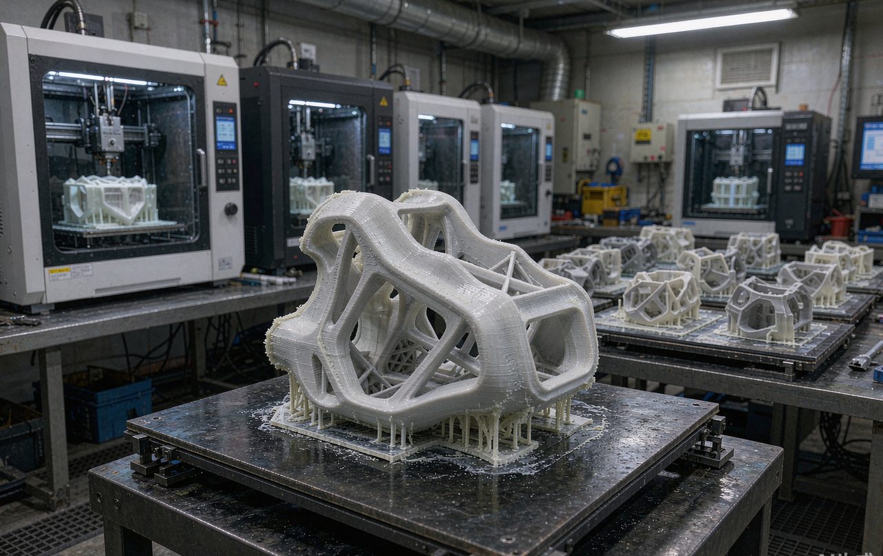 北京3D 打印 · 首件试装批量打印实景