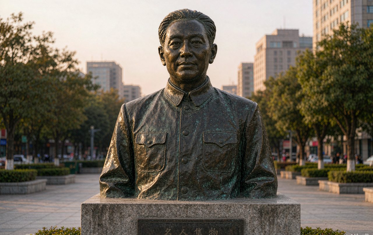 呼和浩特雕塑定制 · 名人肖像复刻实景